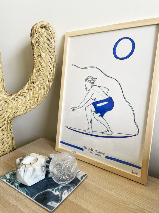 Dessin BOYS BLEU ELECTRIQUE/ BLEU