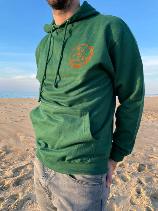 SWEAT HOMME VERT BOUTEILLE