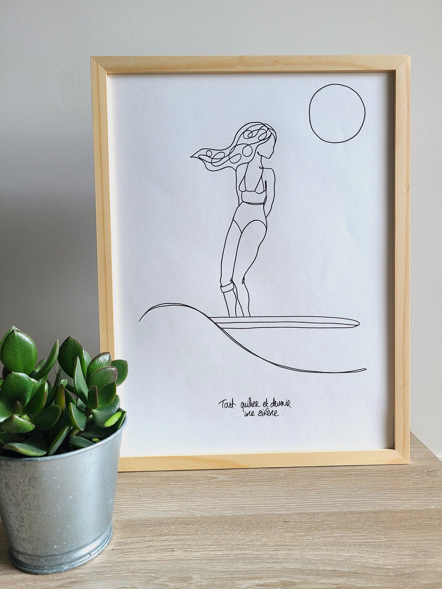 Dessin LONGBOARD N&B